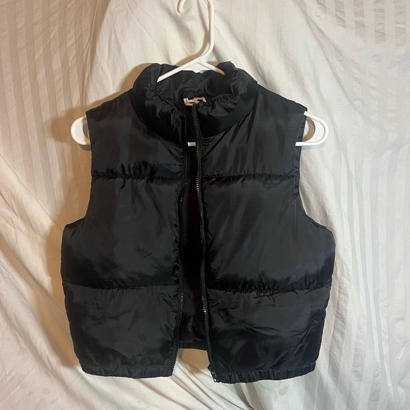 Self Esteem Shiny Black Vest - Picture 1 of 5